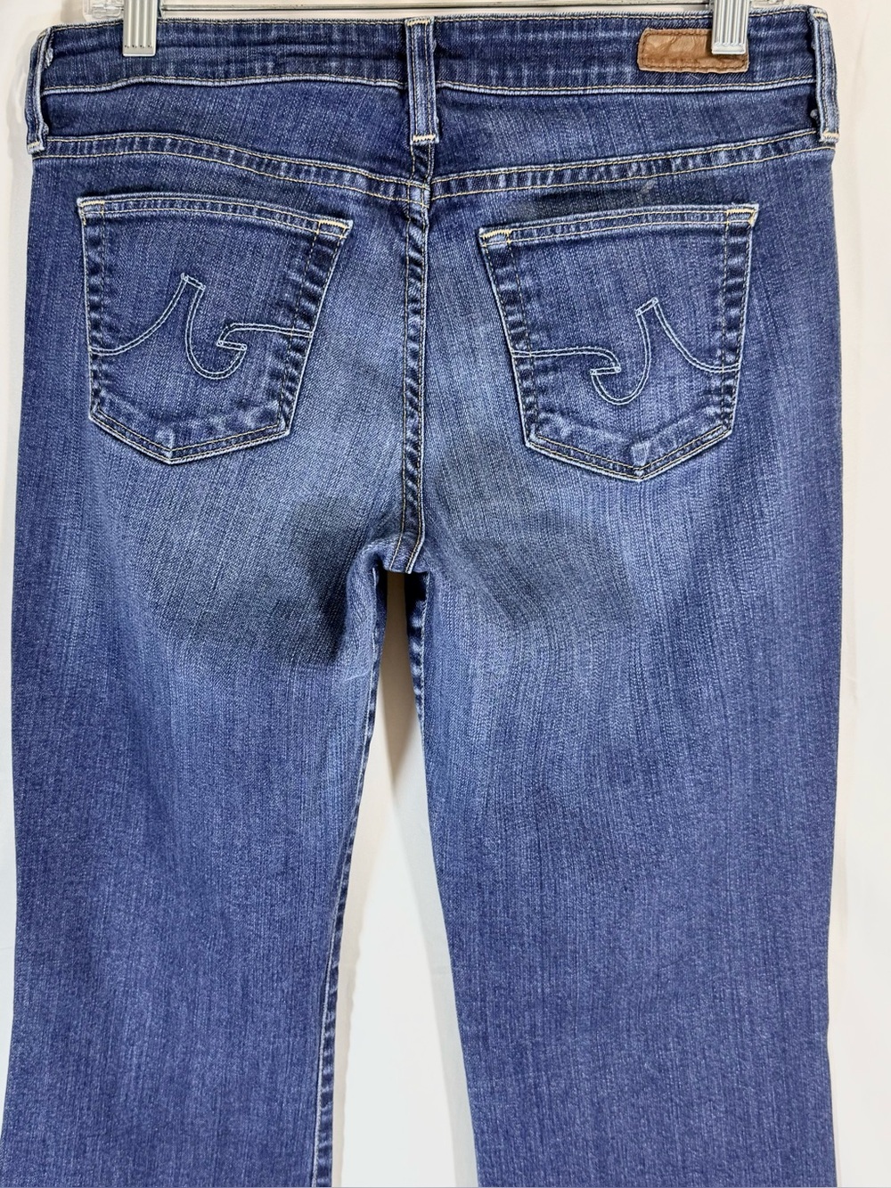 AG “The Jessie Curvy Boot Cut” Mid Rise Dark Wash Jeans Size 29 - Picture 10 of 14